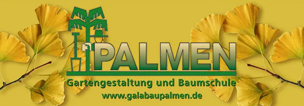 Logo Palmen Gartengestaltung und Baumschule